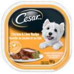 Cesar Chicken & Liver Adult Wet Dog Food Classic Loaf
