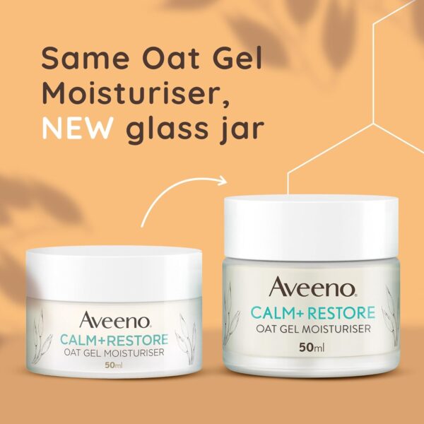 Aveeno Face Calm+Restore Oat Gel Moisturiser - Image 4